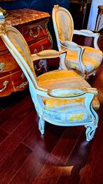 2 Elegante Frans design Louis XVI zetels, Enlèvement