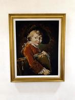 Grand canevas, tapisserie murale fait en point de croix, Maison & Meubles, Enlèvement, Utilisé