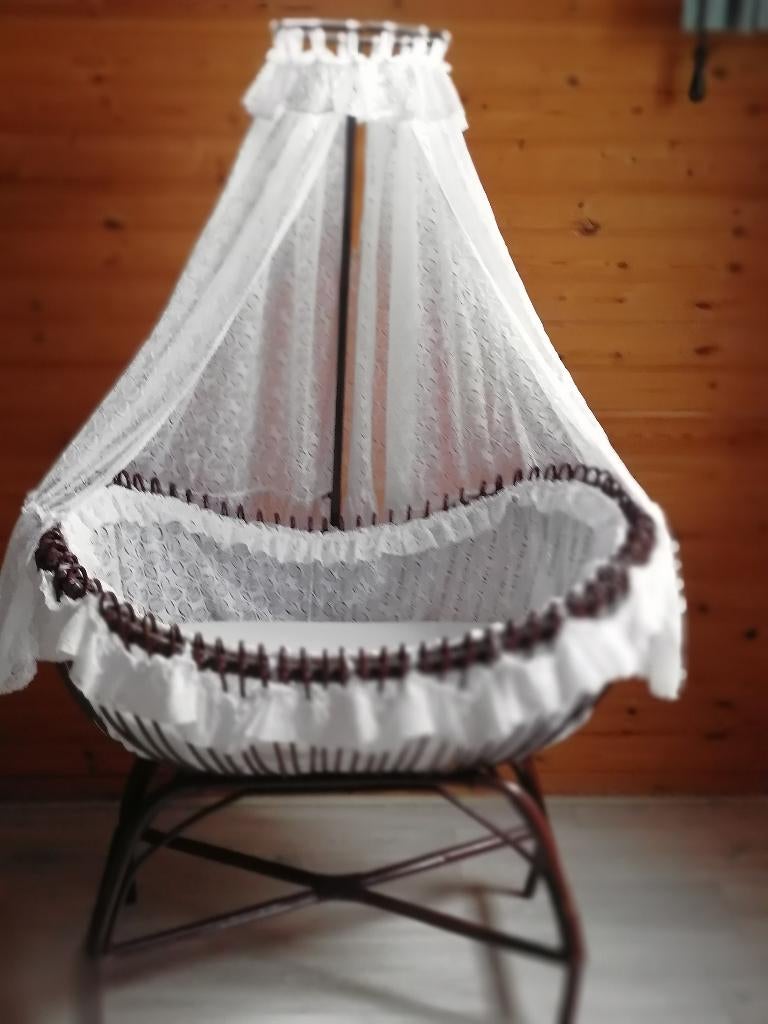 rotan wieg, Kinderen en Baby's, Ophalen, Gebruikt, Wieg