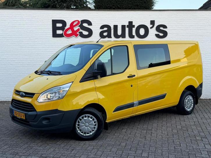 Ford Transit Custom 290 2.2 TDCI L2H1 Trend 5 persoons Cruis, Auto's, Bestelwagens en Lichte vracht, Bedrijf, ABS, Airconditioning