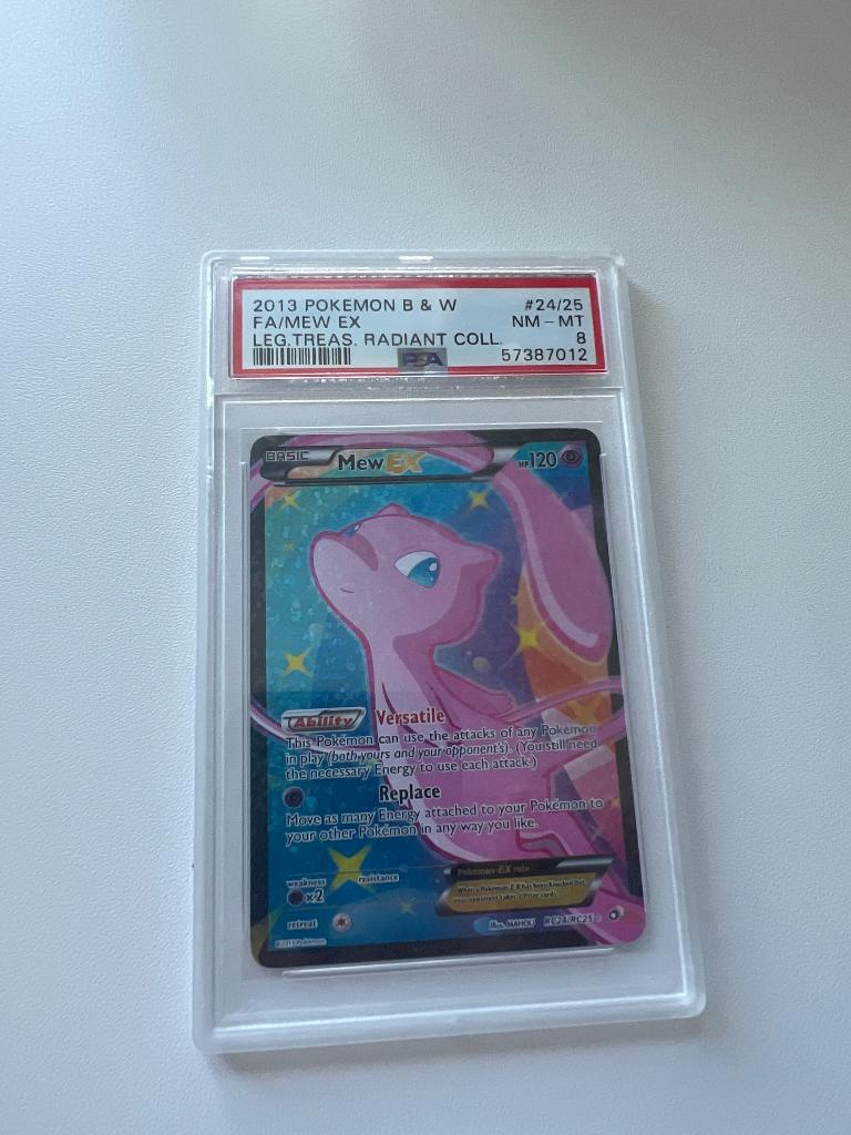 Pokémon kaart Mew, Ophalen of Verzenden, Zo goed als nieuw, Losse kaart