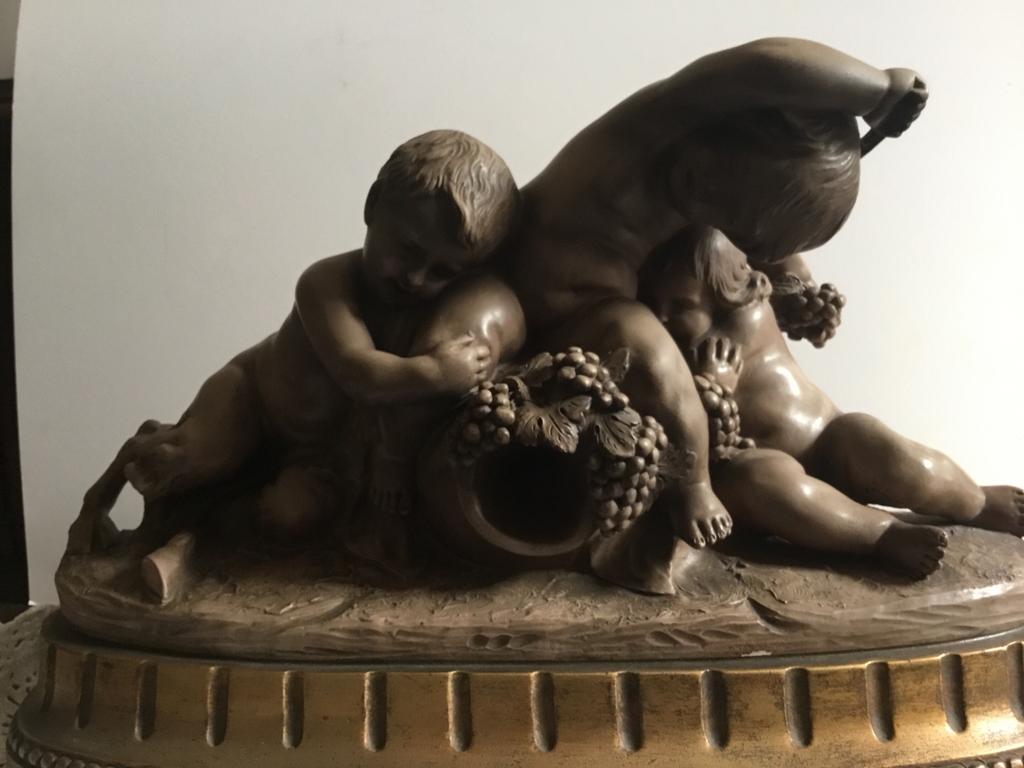 Prachtig terracotta beeld, Ophalen