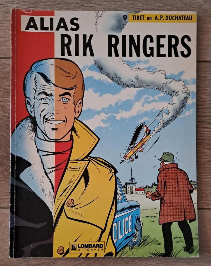 9 - Rik Ringers - Alias Rik Ringers, Boeken, Stripverhalen, Gelezen, Eén stripboek, Ophalen of Verzenden