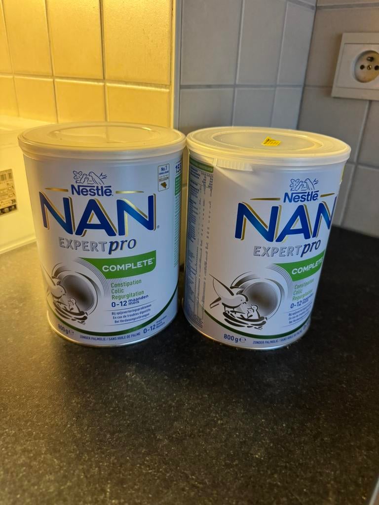 2 x Nan expert pro complete 0-12, Kinderen en Baby's, Babyvoeding en Toebehoren, Ophalen of Verzenden, Nieuw