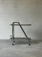 Vintage chroom barkar / serveerwagen, 1980, Ophalen, Gebruikt