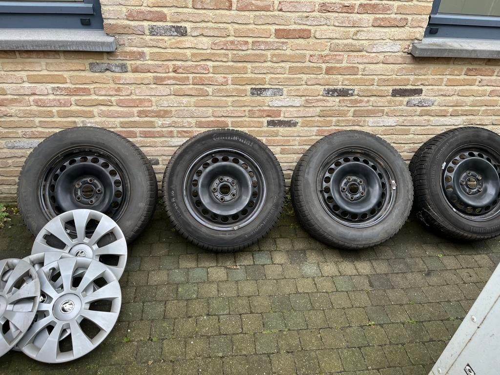 Wielset 5x112 16inch met winterbanden, Ophalen, 16 inch, Banden en Velgen, Winterbanden