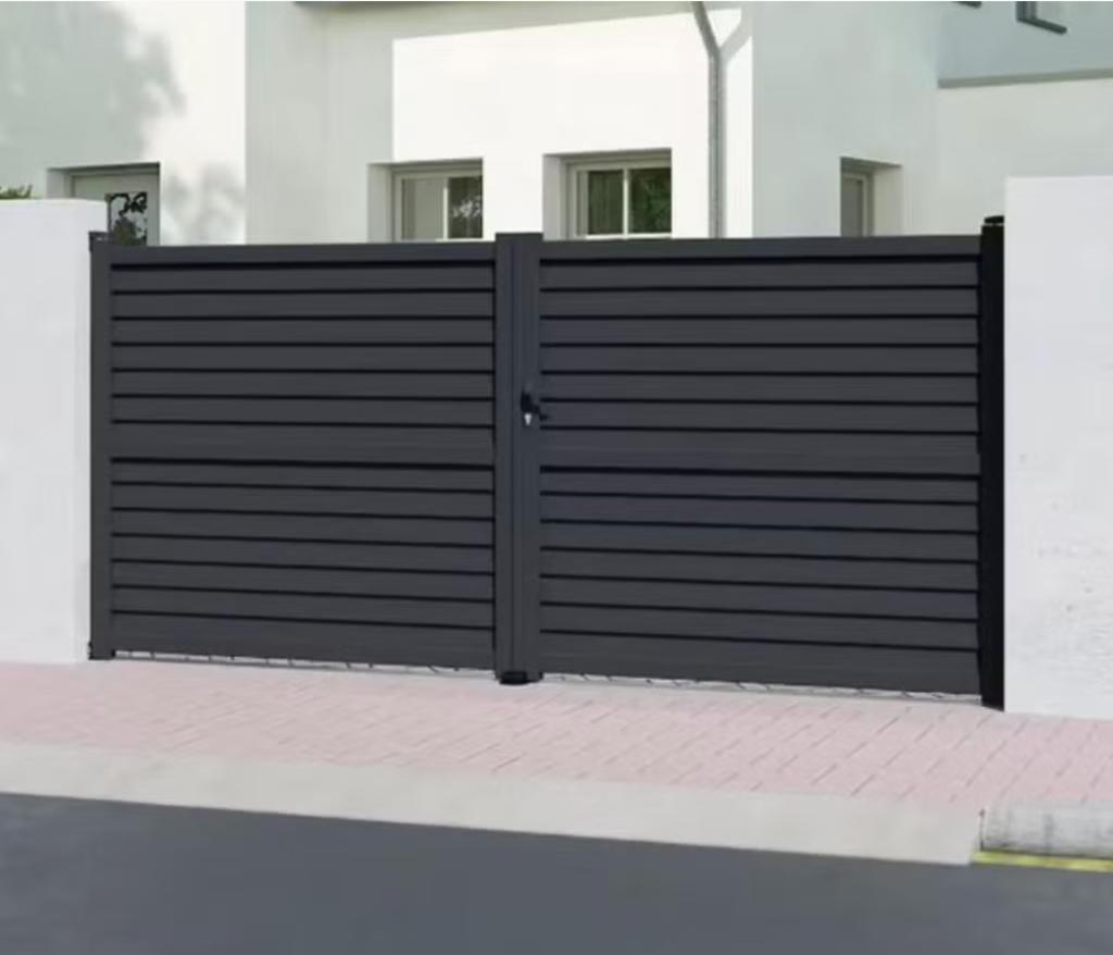 Draaipoort aluminium CERIL, Tuin en Terras, Tuinpoorten, Draaipoort, Aluminium, Ophalen