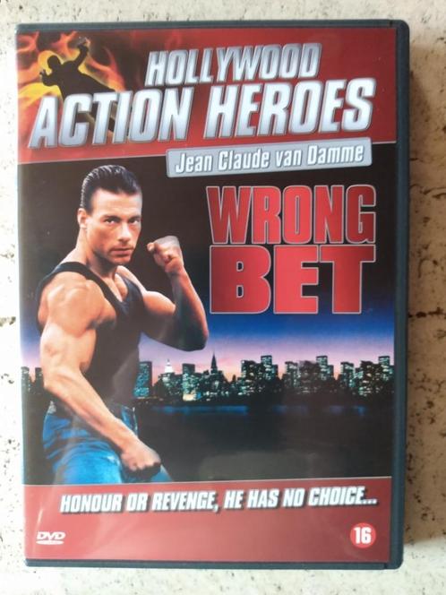 Jean-Claude Van Damme Wrong Bet R rated DVD, Cd's en Dvd's, Dvd's | Actie, Gebruikt, Actie, Vanaf 16 jaar, Ophalen of Verzenden