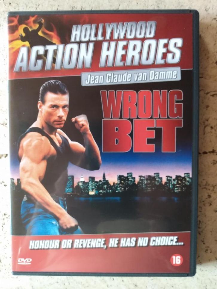 Jean-Claude Van Damme Wrong Bet R rated DVD, Cd's en Dvd's, Dvd's | Actie, Gebruikt, Actie, Vanaf 16 jaar, Ophalen of Verzenden