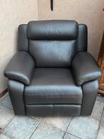 Fauteuil en cuir., Maison & Meubles, Enlèvement, Comme neuf, Cuir