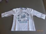 t-shirt "prenatal" wit - maat 62/3-6M, Gebruikt, Ophalen of Verzenden, Prenatal, Jongetje