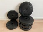 halterschijven/gewichten 5kg-10kg, Sport en Fitness, Ophalen, Zo goed als nieuw, Rug, Halterschijven