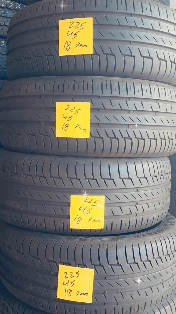 225/45/18 2254518 225/45r18 zomer demo Continental, Auto-onderdelen, Besturing, Ophalen
