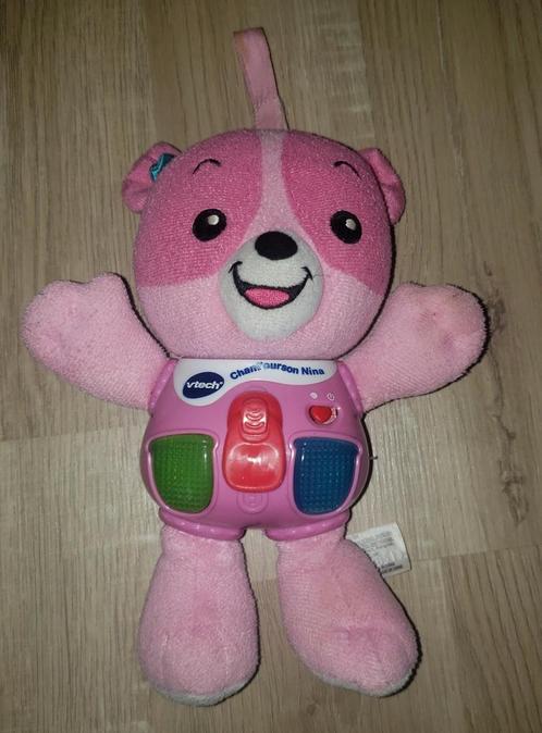Vtech chant'ourson Nina, Kinderen en Baby's, Speelgoed | Vtech, Gebruikt, 0 tot 6 maanden, Ophalen