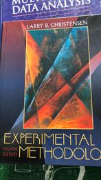 Experimental methodology, Boeken, Studieboeken en Cursussen, Ophalen of Verzenden, Gelezen