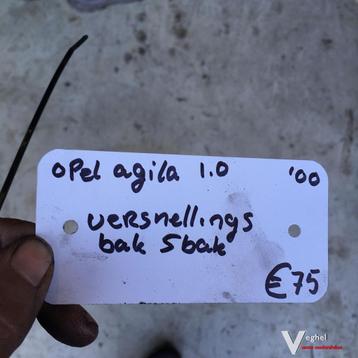Opel Agila 1.0 2000 Versnellingsbak 5 bak beschikbaar voor biedingen
