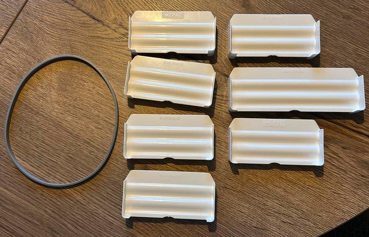 Mepal reservestukken - tussenschot, rubber kleine brooddoos, Diversen, Schoolbenodigdheden, Nieuw, Ophalen