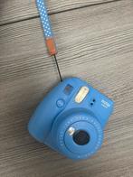 Fujifilm instax mini 9 polaroid blauw, Ophalen of Verzenden, Polaroid, Zo goed als nieuw, Fuji