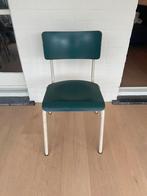 4 vintage school refter stoelen, Huis en Inrichting, Stoelen, Ophalen, Gebruikt, Overige kleuren, Vintage