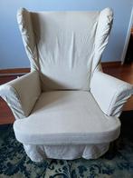 Fauteuil ikea strandmon avec housse, Maison & Meubles, Enlèvement, Comme neuf