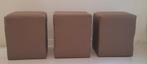 3 jarliers en cuir taupe, Maison & Meubles, Enlèvement, Cuir
