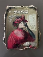 Stenen vintage wanddecoratie Coca Cola, Collections, Marques & Objets publicitaires, Enlèvement, Panneau publicitaire, Neuf
