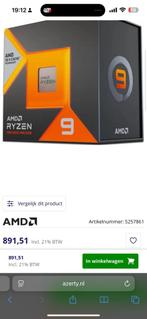 AMD Ryzen 9 7950X3D – 16-Core / 32-Thread Processor am5, Computers en Software, Processors, Ophalen of Verzenden, Zo goed als nieuw