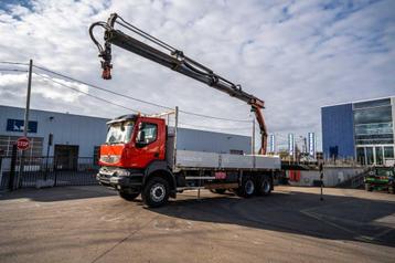 Renault KERAX 380 DXI-6X4+PK 18 T/M-4xHYDR. (bj 2013), Auto's, Vrachtwagens, Automaat, Euro 5, Achterwielaandrijving, Overige kleuren