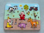 Bumba houten puzzel, Kinderen en Baby's, Ophalen of Verzenden, Zo goed als nieuw, Van hout, Minder dan 10 stukjes