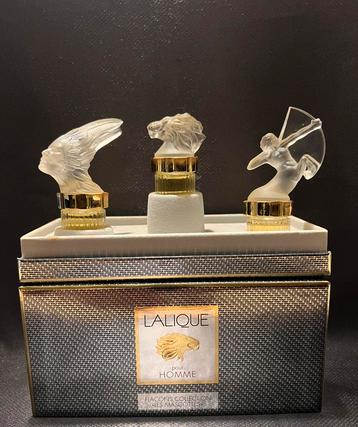 LALIQUE MINIATURE PARFUM POUR HOMME LES MASCOTTES beschikbaar voor biedingen