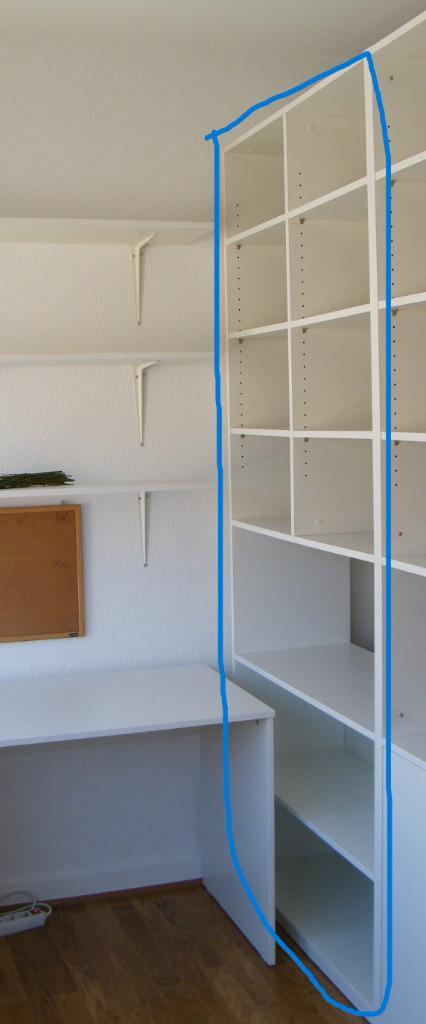 Grote witte bibliotheek, Huis en Inrichting, Kasten | Boekenkasten, Gebruikt, 100 tot 150 cm, 25 tot 50 cm, Met plank(en), Kunststof