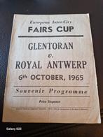 Livret du programme Glentorian - Royal Antwerp 1965, Collections, Articles de Sport & Football, Utilisé, Enlèvement ou Envoi