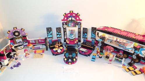 Lotje Lego Friends met 3 popstar sets uit 2015 (41104+41105+, Kinderen en Baby's, Speelgoed | Duplo en Lego, Gebruikt, Lego, Complete set