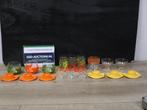 Mix van 9 Eierdopjes & 12 Drinkglaasjes, Antiek en Kunst, Antiek | Servies compleet