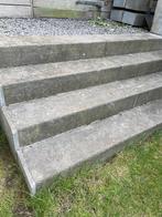 Blauwe steen terrastreden, Ophalen, Gebruikt, Overige materialen, Overige typen