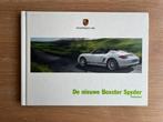 PORSCHE BOXSTER SPYDER FOLDER, Ophalen of Verzenden, Porsche