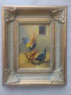 Schilderij boerderijtafereel, Schouten, Ophalen
