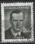 Tsjechoslowakije 1949 - Yvert 494 - Nationale schrijvers (ST, Postzegels en Munten, Overige landen, Verzenden, Gestempeld