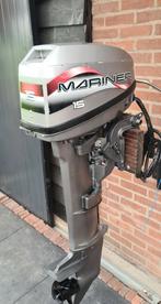 Mariner 15pk Langstaart electrisch start, Watersport en Boten, Buiten- en Binnenboordmotoren, Ophalen of Verzenden, Zo goed als nieuw