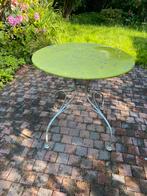 Metalen tuintafel, Tuin en Terras, Tuintafels, Rond, Gebruikt, Metaal