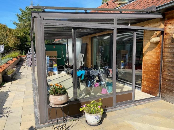 veranda, Doe-het-zelf en Bouw, Glas en Ramen, Gebruikt, Overige typen, 160 cm of meer, 160 cm of meer, Ophalen