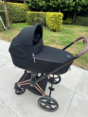 Cybex priam rosegold/sepia black (volledige set), Enlèvement, Comme neuf, Poussette