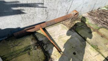 Zware Piston volle metalen as dia 120x1850mm beschikbaar voor biedingen