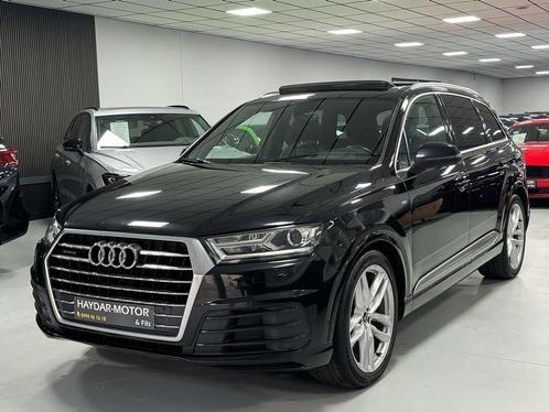 Audi Q7 3.0 TDI Q S-Line 7-Places Pano Head-Up Bose Cam, Autos, Audi, Entreprise, Achat, Q7, 4x4, ABS, Caméra de recul, Airbags