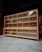 XXL Vitrinekast | Vintage Antiek Toonkast | Museumkast #2289, Antiek en Kunst, Antiek | Meubels | Kasten, Ophalen of Verzenden