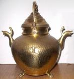 geel koperen pot, Ophalen of Verzenden
