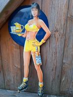 Panneau publicitaire Pin-up Berger, Collections, Marques & Objets publicitaires, Enlèvement ou Envoi, Neuf, Panneau publicitaire