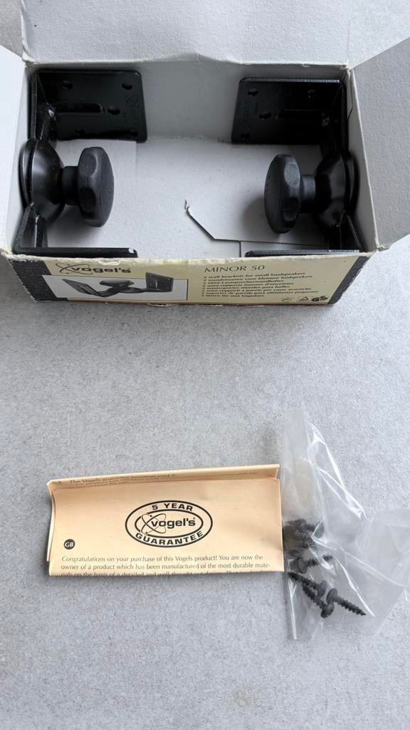 Vogel’s minor 50 luidspreker wandsteunen, Hobby & Loisirs créatifs, Composants électroniques, Comme neuf, Enlèvement ou Envoi