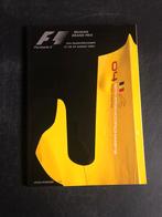 programma 2004 Grand Prix formule 1 Spa, Verzamelen, Ophalen of Verzenden, Formule 1