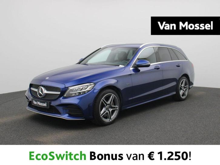 Mercedes-Benz C-Klasse 300 eBreak AMG LINE + LEDER + PTS + C, Auto's, Mercedes-Benz, Bedrijf, Te koop, C-Klasse, Cruise Control